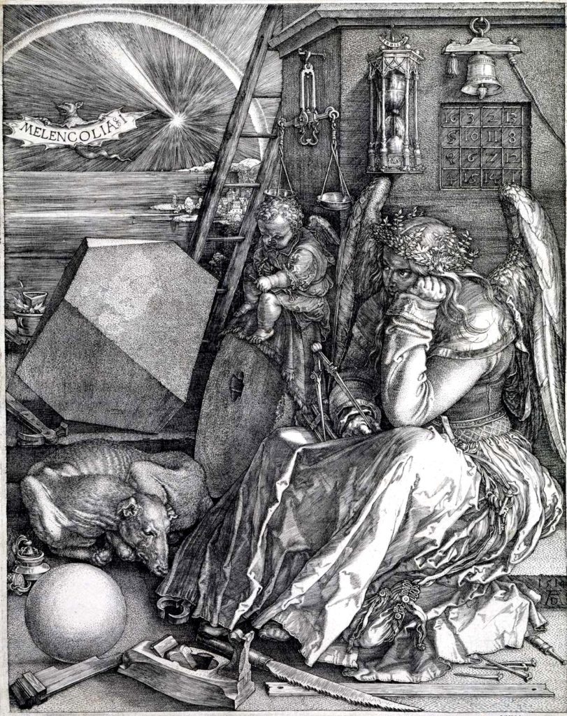Описание картины Альбрехта Дюрера “Меланхолия”