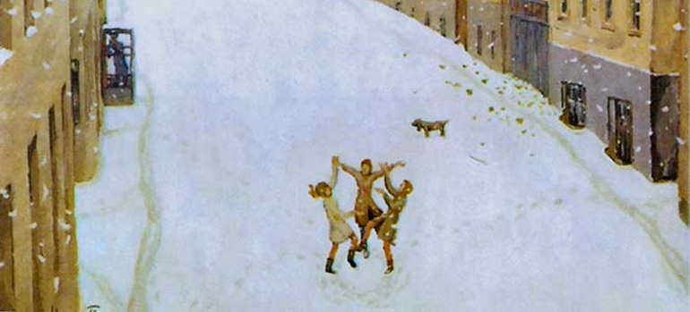 Описание картины попова первый снег 7 класс от 1 лица